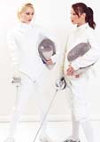 fencing sport chicks before fight photo