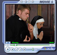 Kelly Wells in The confession sex nun movie thumbnail 1